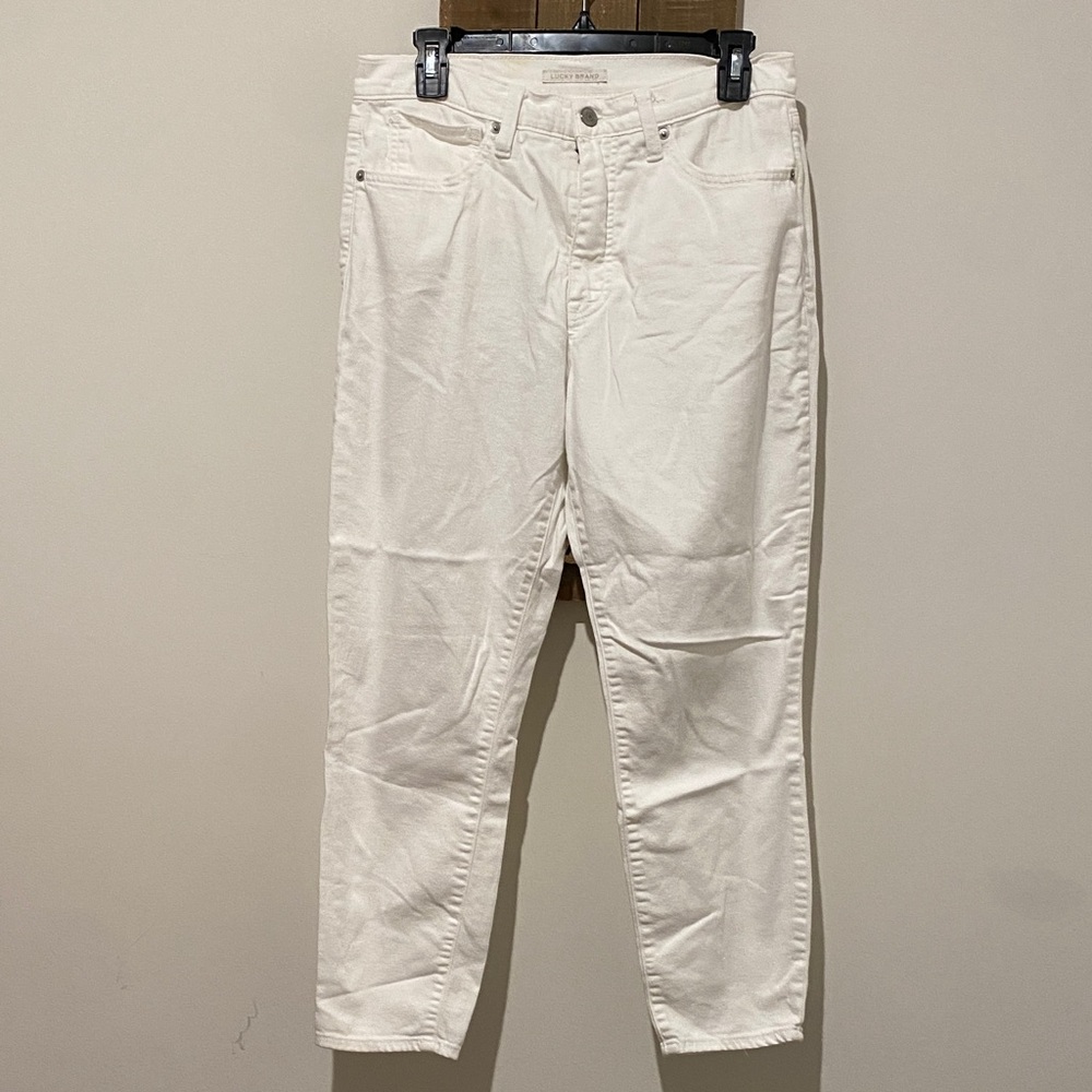 Lucky Brand White Jeans - Picture 4 of 5
